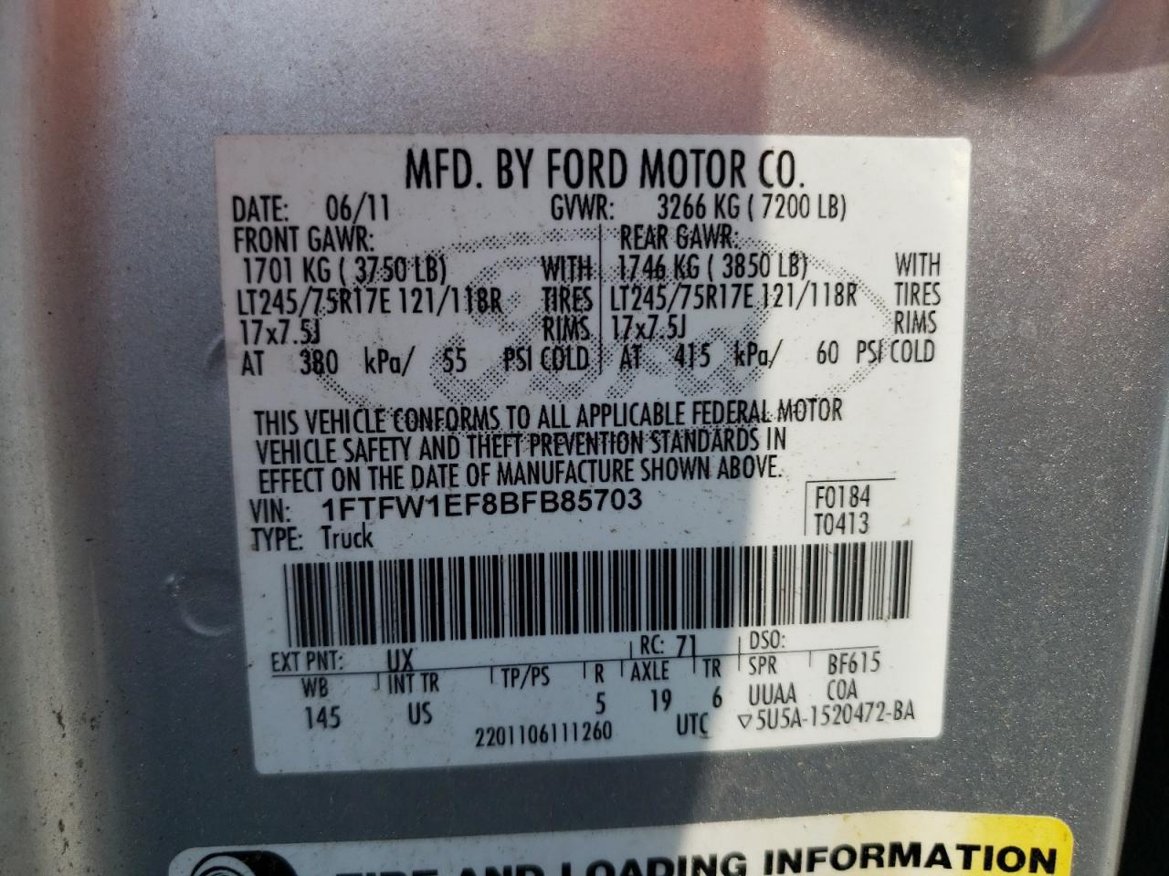 2011 Ford #12