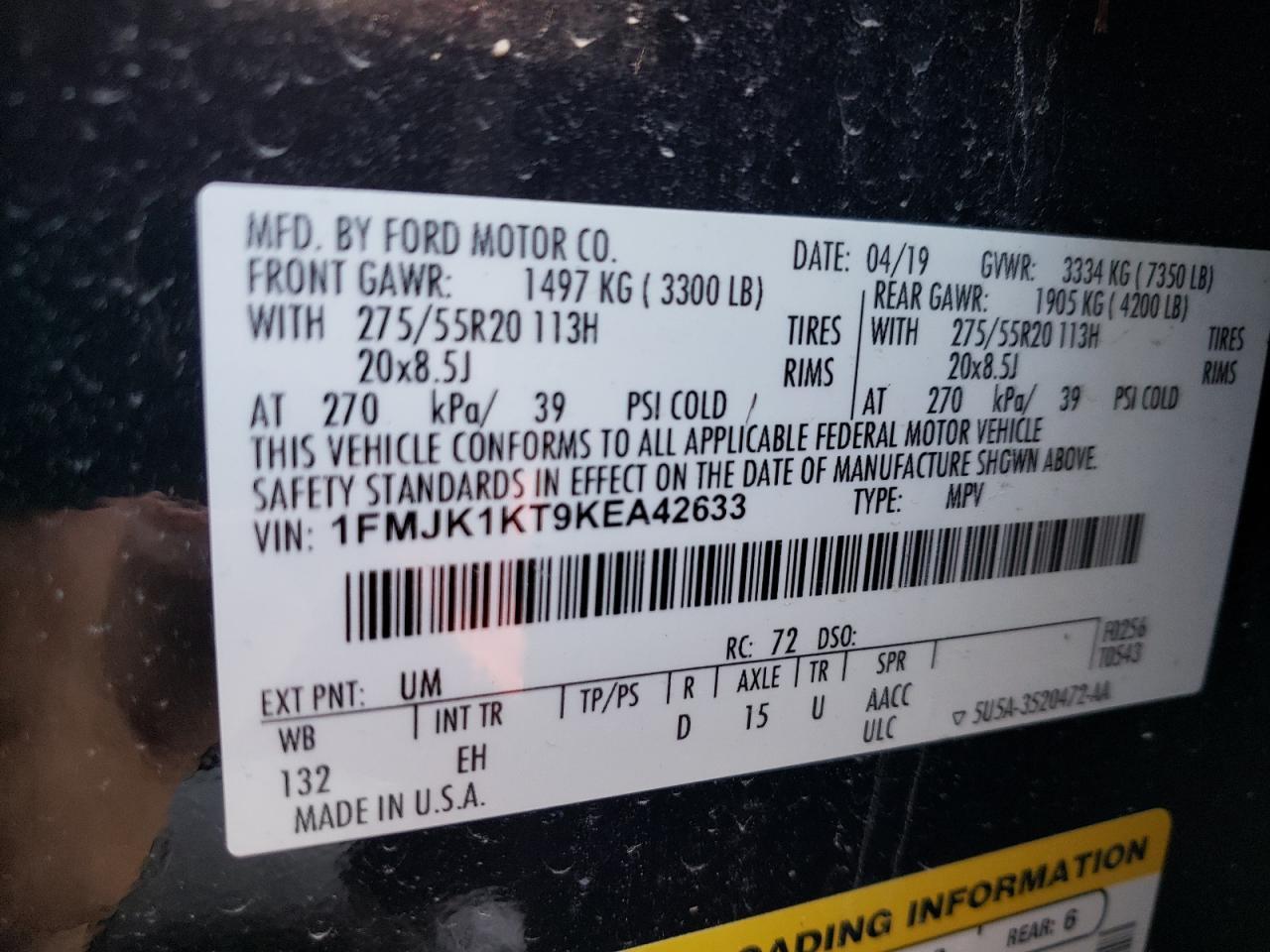 2019 Ford #13