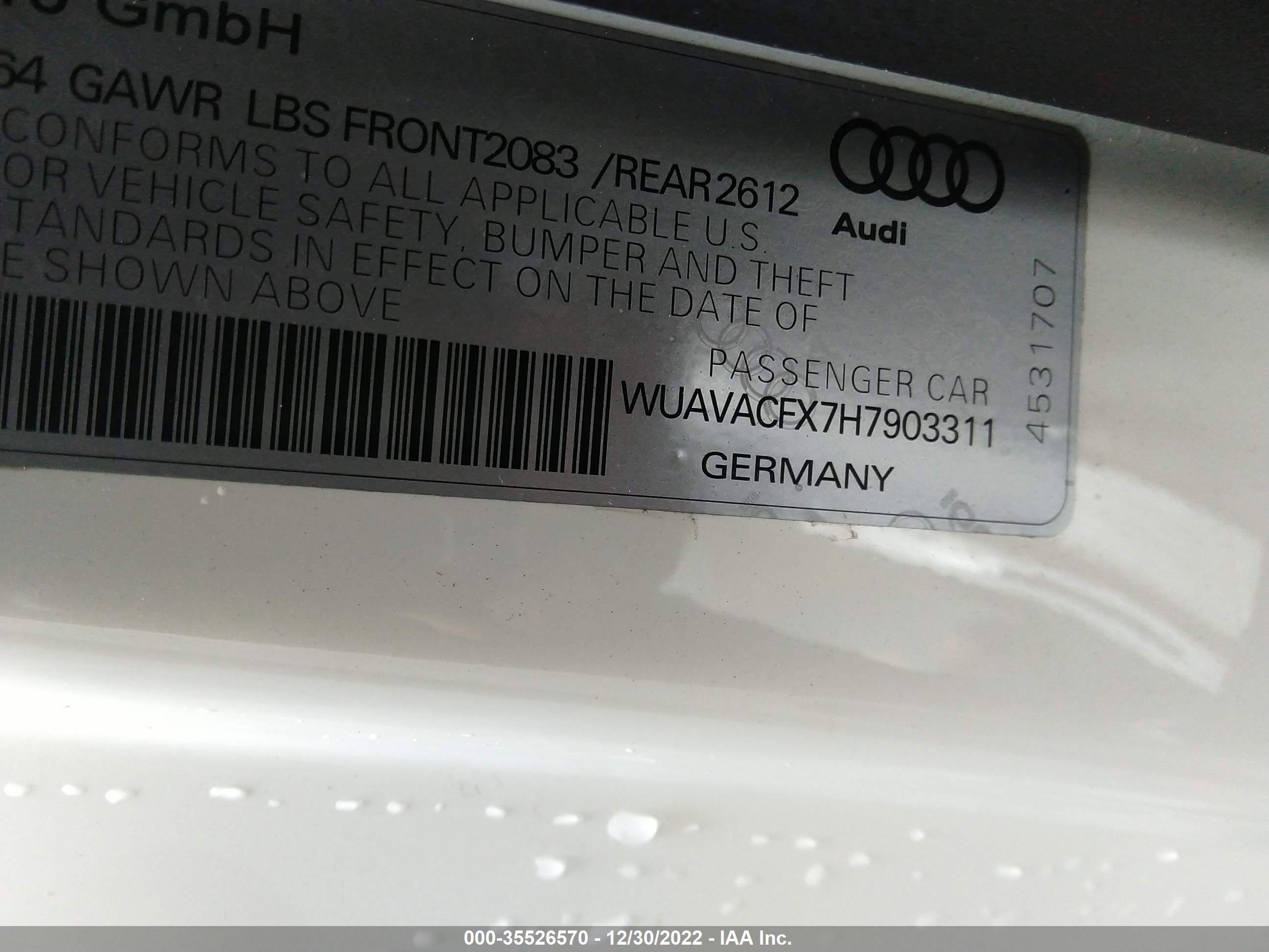 2017 Audi #9